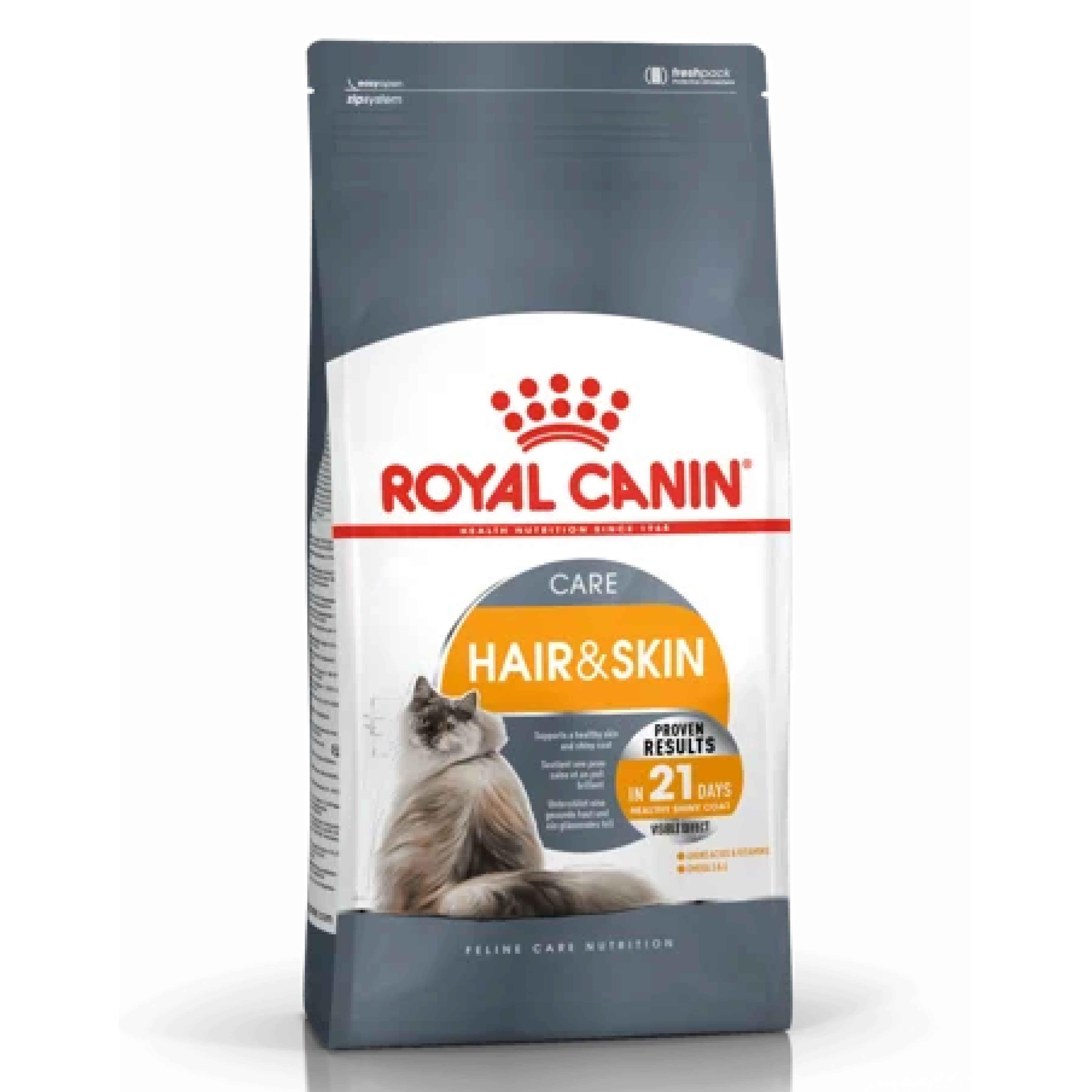 Royal Canin Hair Skin Hassas Tüylü Kediler İçin Mama 4 Kg