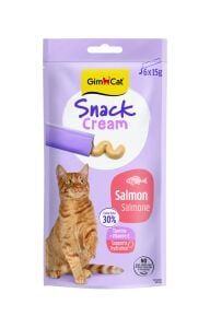 Gimcat Snack Cream Somonlu Kedi Ödülü 6x15gr