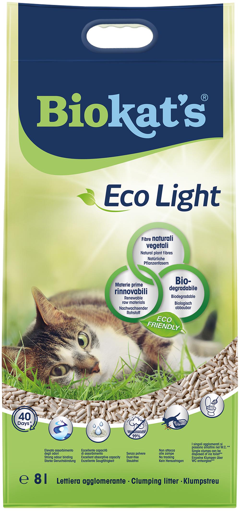 Biokat's Pelet Kedi Kumu Eco Light 8LT