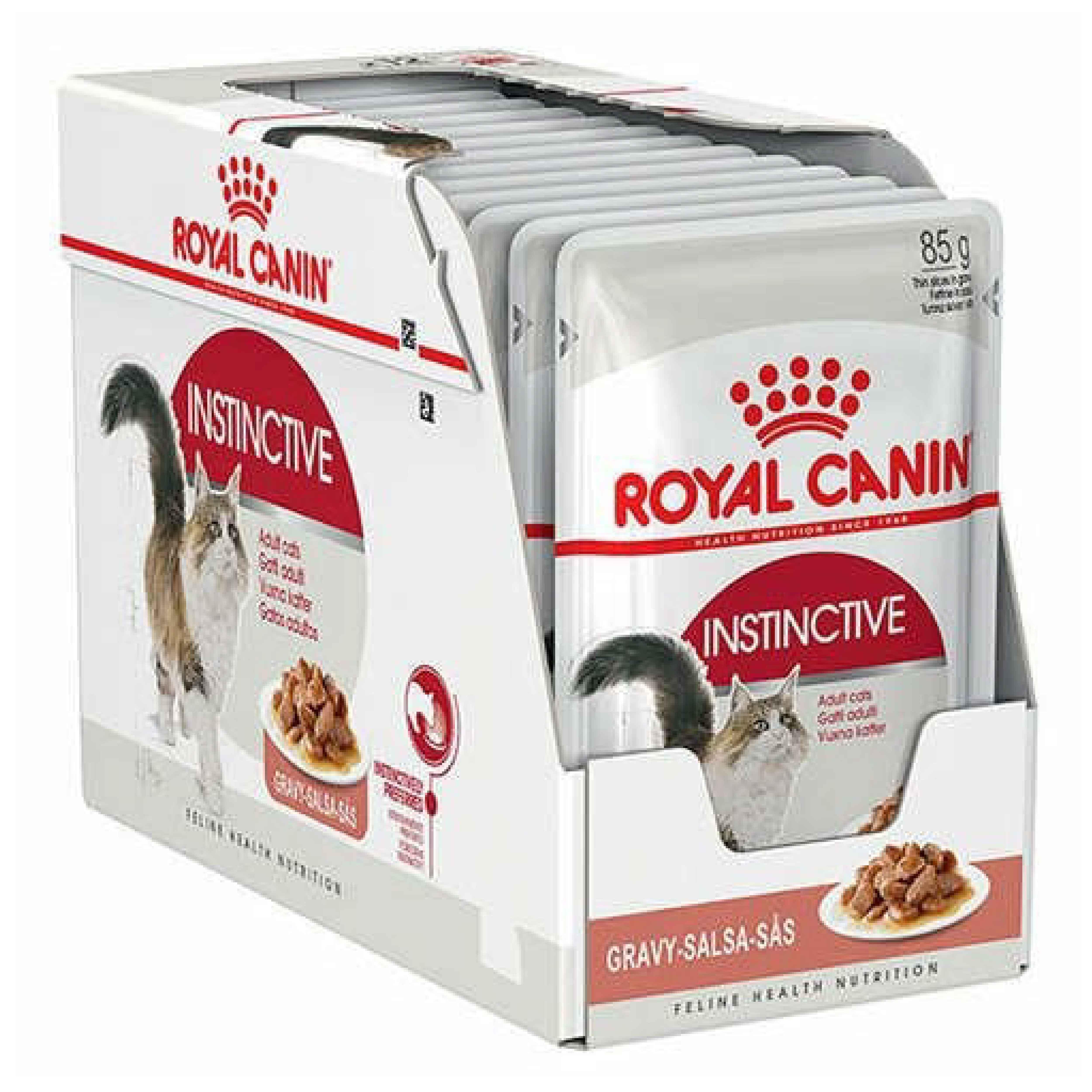 Royal Canin Gravy Instinctive Yaş Kedi Maması 85 Gr-(12 Adetx85 Gr)