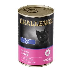Challenge Pate Kuzu Etli Yavru Kedi Konservesi 400 gr