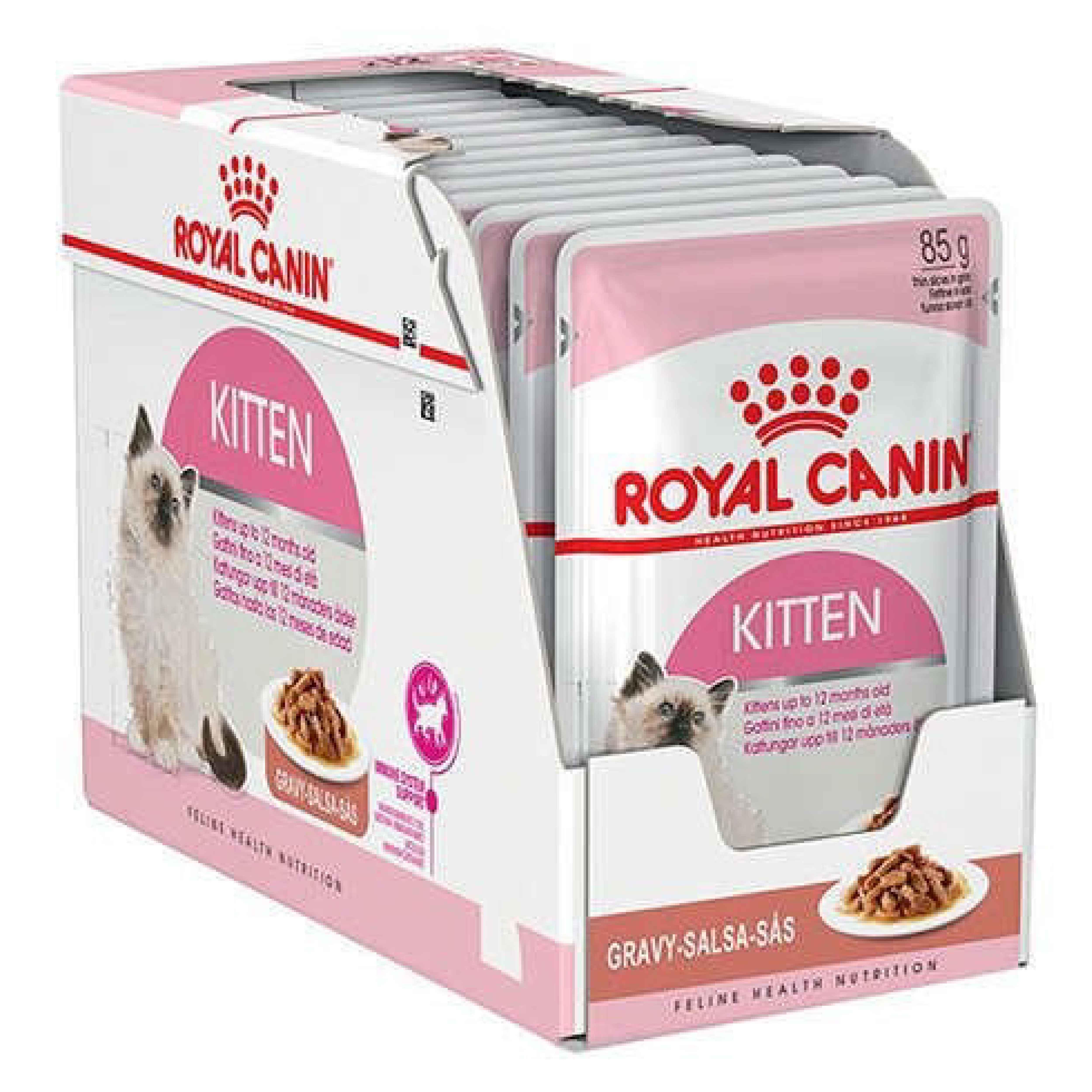 Royal Canin Gravy Kitten Instinctive Yaş Yavru Kedi Maması 85 Gr-(12 Adetx85 Gr)
