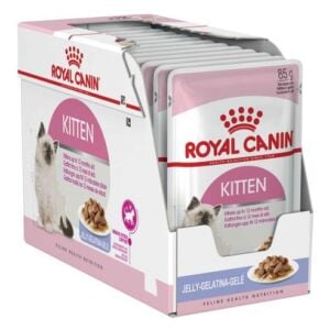 Royal Canin Jelly Kitten Instinctive Yaş Yavru Kedi Maması 85 Gr-(12 Adetx85 Gr)