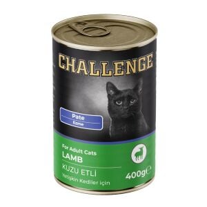 Challenge Pate Kuzu Etli Yetişkin Kedi Konservesi 400 gr