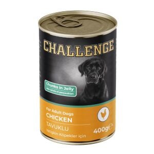 Challenge Tavuklu Yetişkin Köpek Konservesi 400 gr