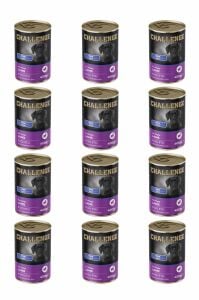 Challenge Pate Kuzu Etli Yavru Köpek Konservesi 400 gr x 12 Adet