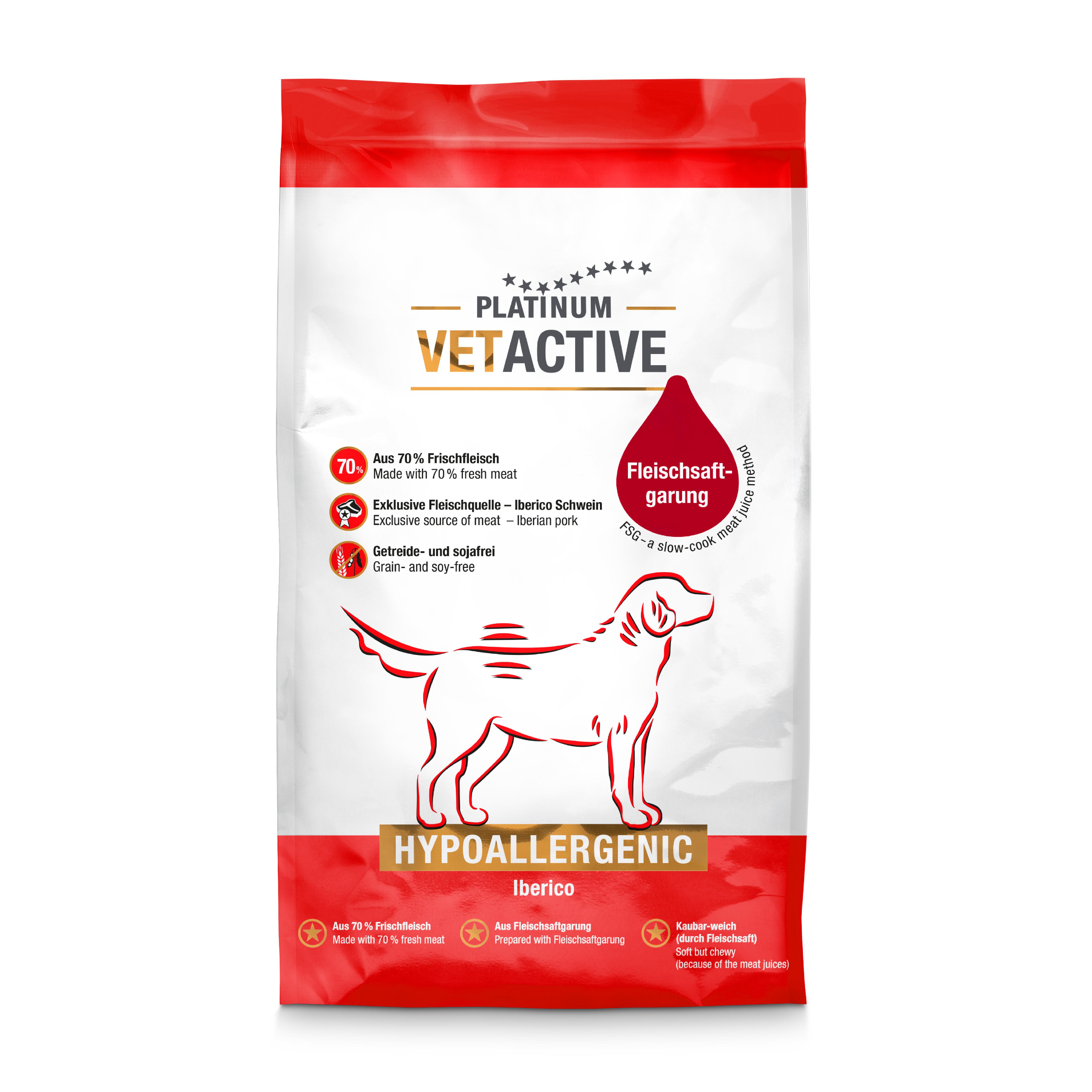 Platinum Vetactive Hypoallergenic Köpek Maması 1,5 kg