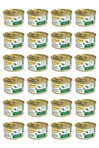 GimCat Shinycat SF Fileto Konserve Kedi Maması - Tuna Balıklı Kabaklı 70grX24Ad