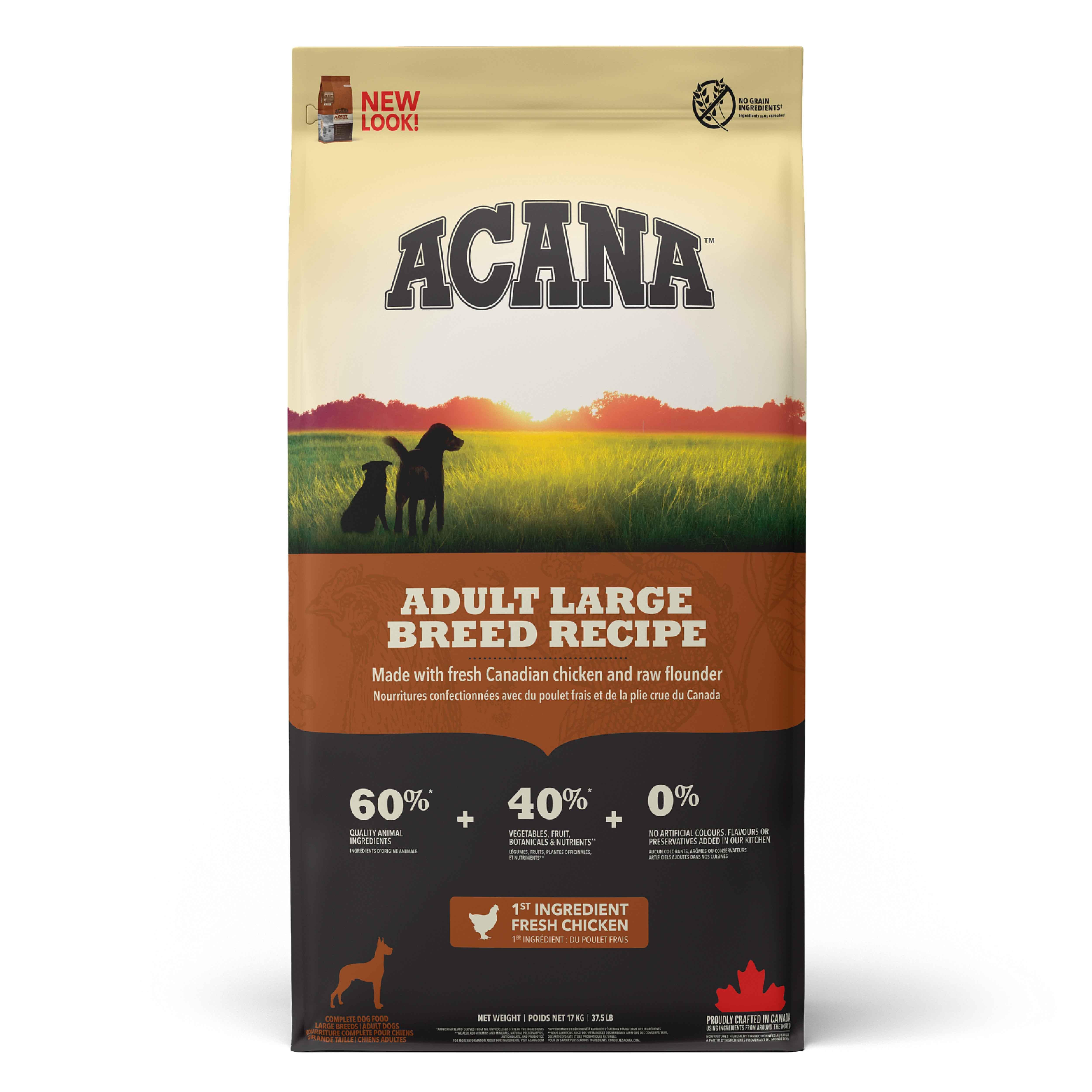 ACANA Heritage - Adult Large Breed Köpek Maması 17 Kg