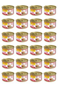 GimDog Konserve Köpek Maması - Tuna Balıklı Biftekli 85grX24AD
