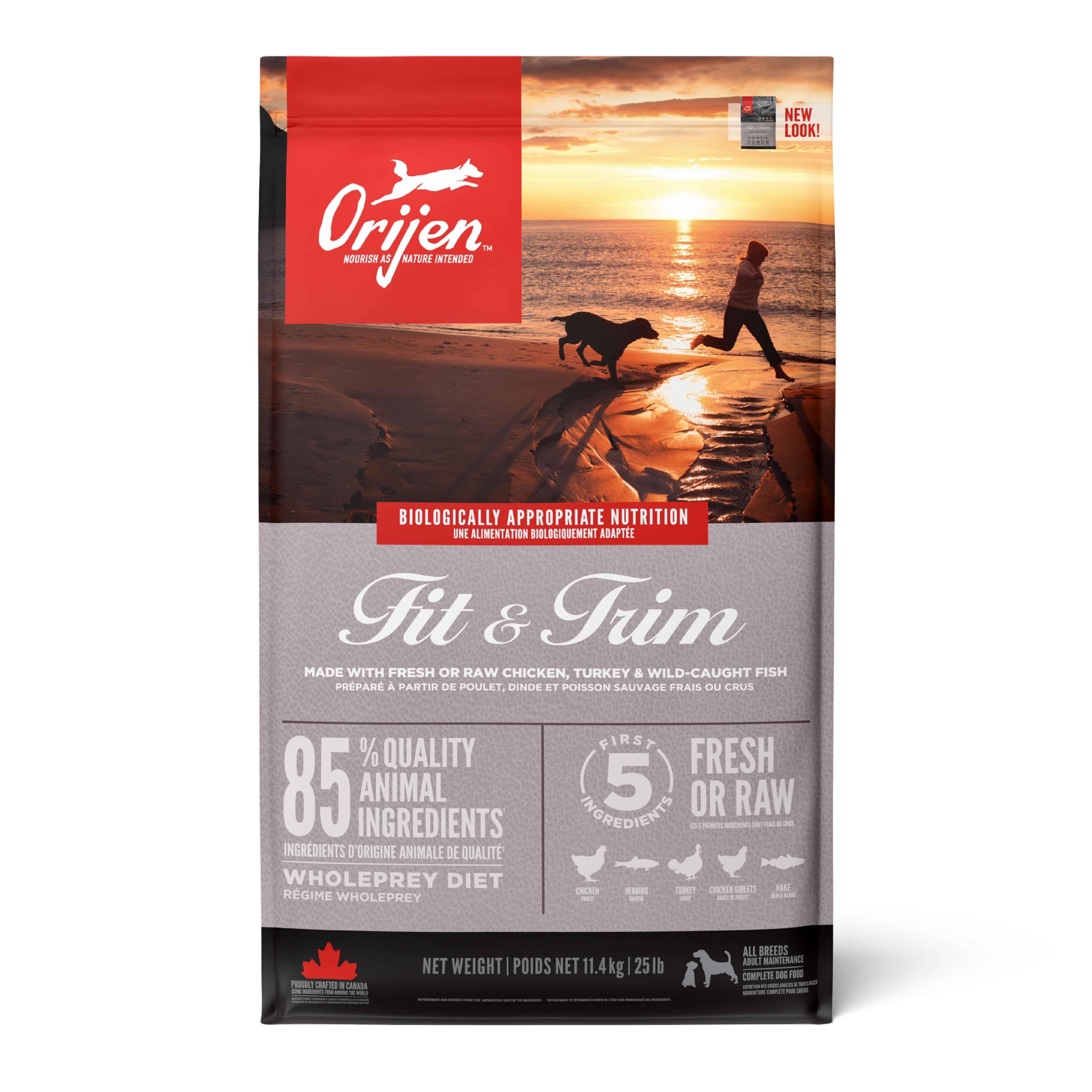 ORIJEN Fit & Trim 11,4kg - Fazla kilolu köpekler için