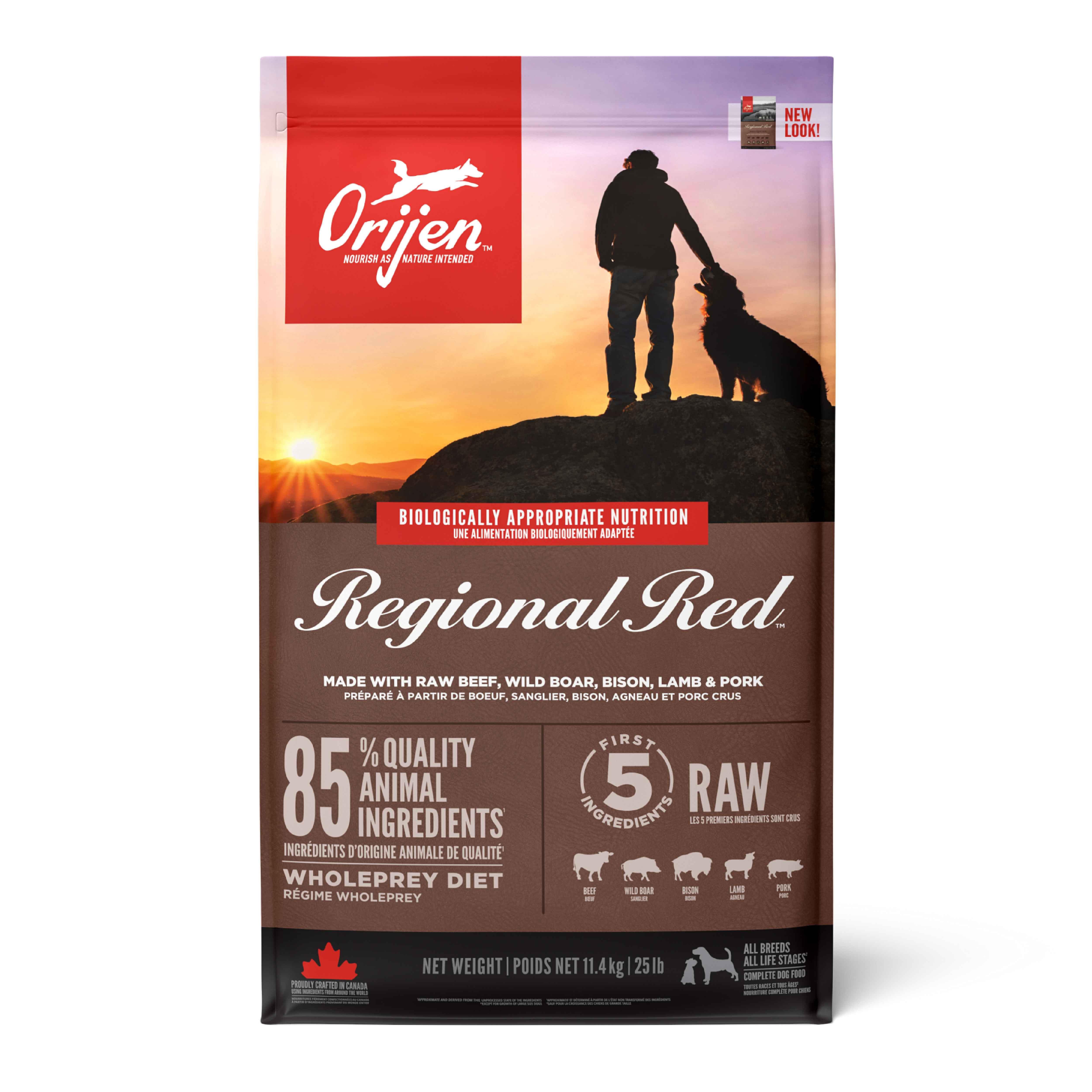 Orijen Regional Red Köpek Maması 11,4 Kg