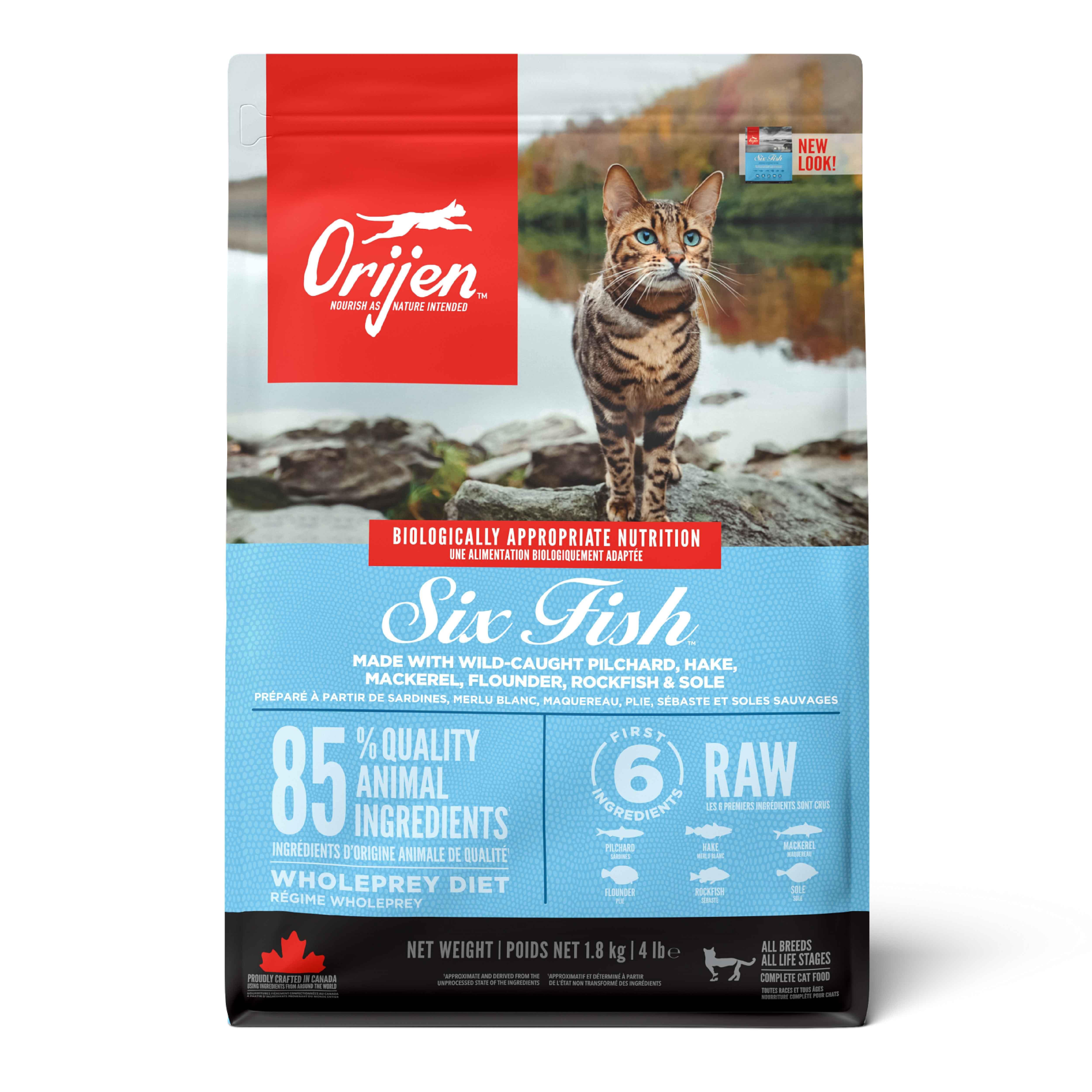 Orijen Six Fish Kedi Maması 1,8 Kg