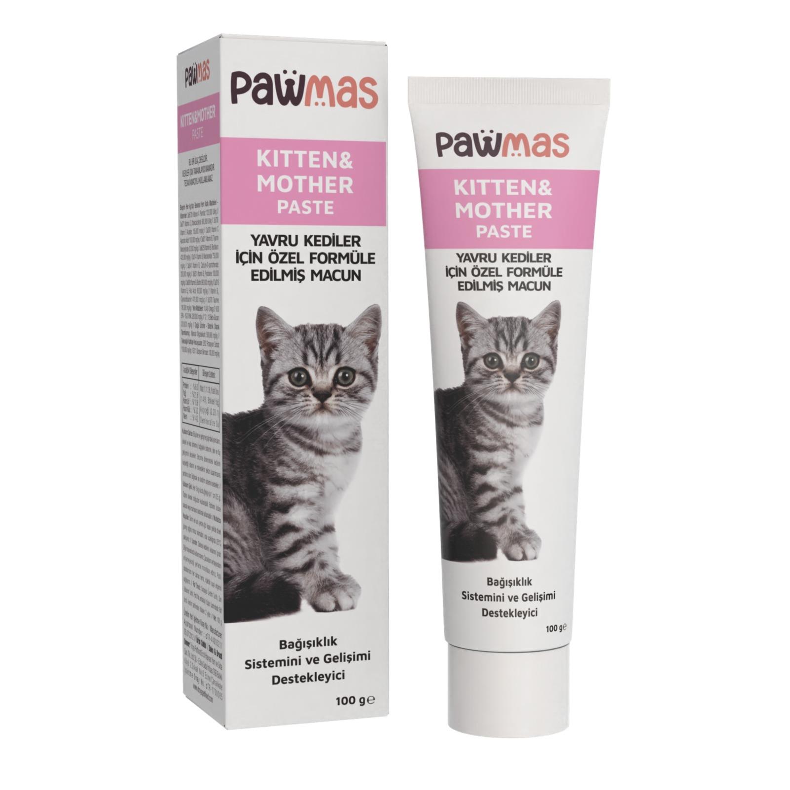 Pawmas Yavru (Kitten) Kedi macunu 100 Gr
