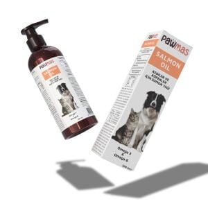 Pawmas Salmon Oil 200 Ml – Omega 3 & Omega 6 (Kediler ve Köpekler İçin Somon Yağı)