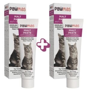 Pawmas Malt paste (Antihairball) Kedi macunu 100gr x 2 Adet