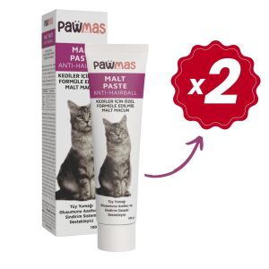 Pawmas Malt paste (Antihairball) Kedi macunu 100gr x 2 Adet