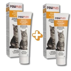 Pawmas Multivitamin Kedi macunu 100gr X 2 Adet
