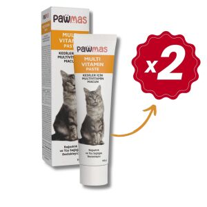 Pawmas Multivitamin Kedi macunu 100gr X 2 Adet