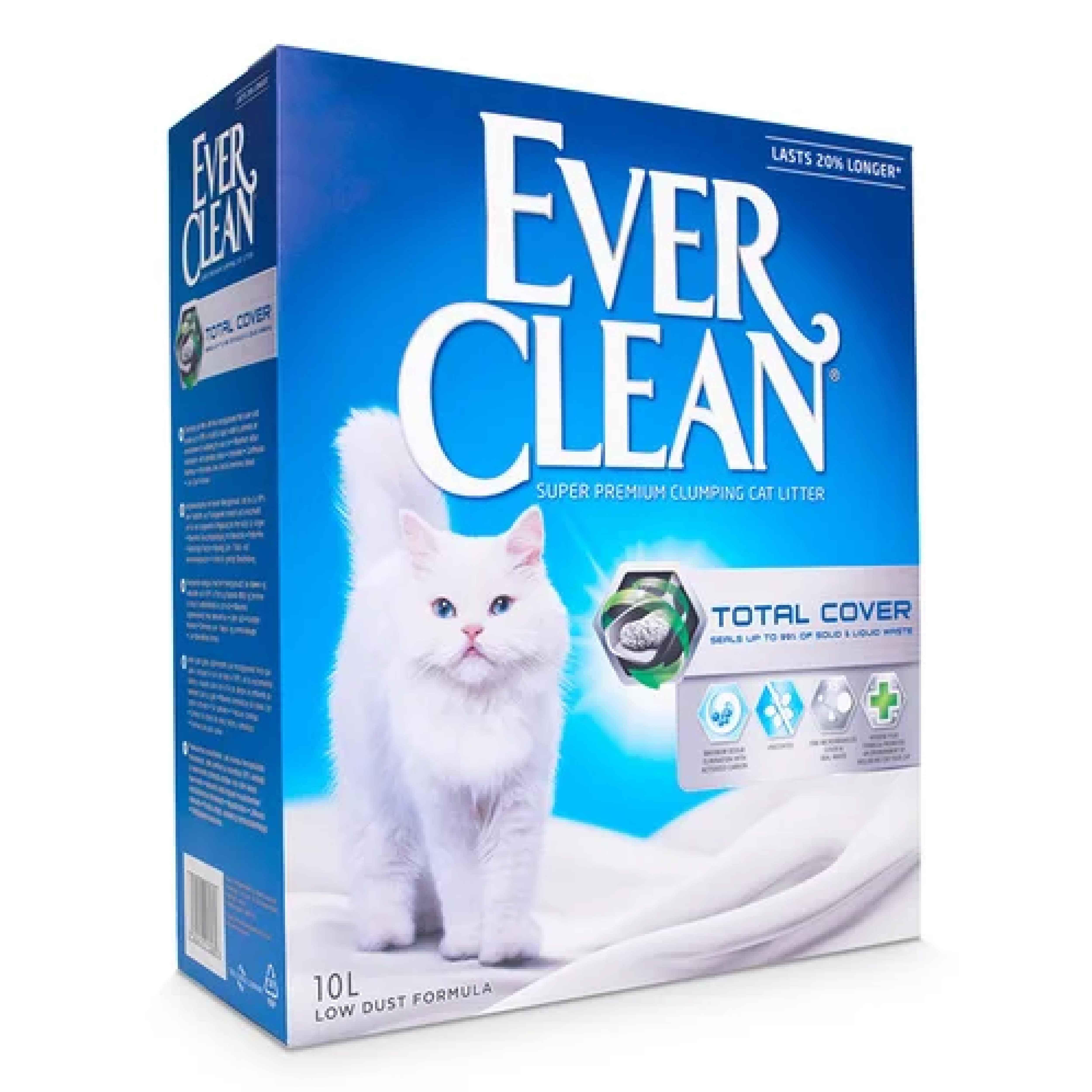 Ever Clean Total Cover Kedi Kumu 10 Lt