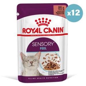 Royal Canin Sensory Feel Gravy Yetişkin Kedi Konservesi 85gr x 12 Adet