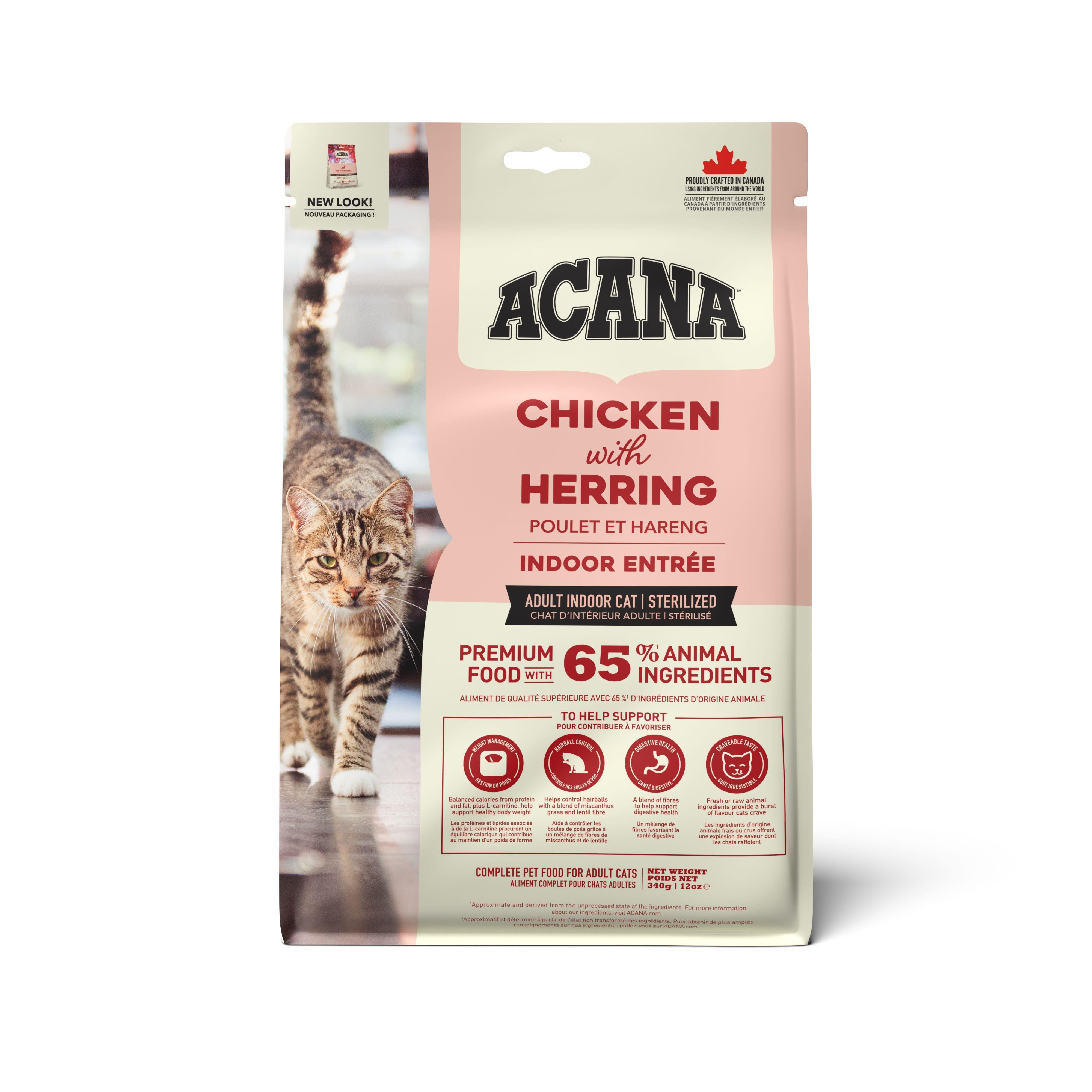 Acana Indoor Entree Sterilised Kedi Maması 340Gr
