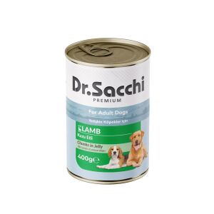 Dr.Sacchi Konserve Köpek Kuzu Etli 400gr