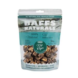 Baffs Naturals Kurutulmuş Dana Küp Ciğer Köpek Ödülü 100 gr