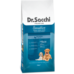 Dr.Sacchi Premium Sensitive Salmon Yetişkin Köpek Maması 15 Kg