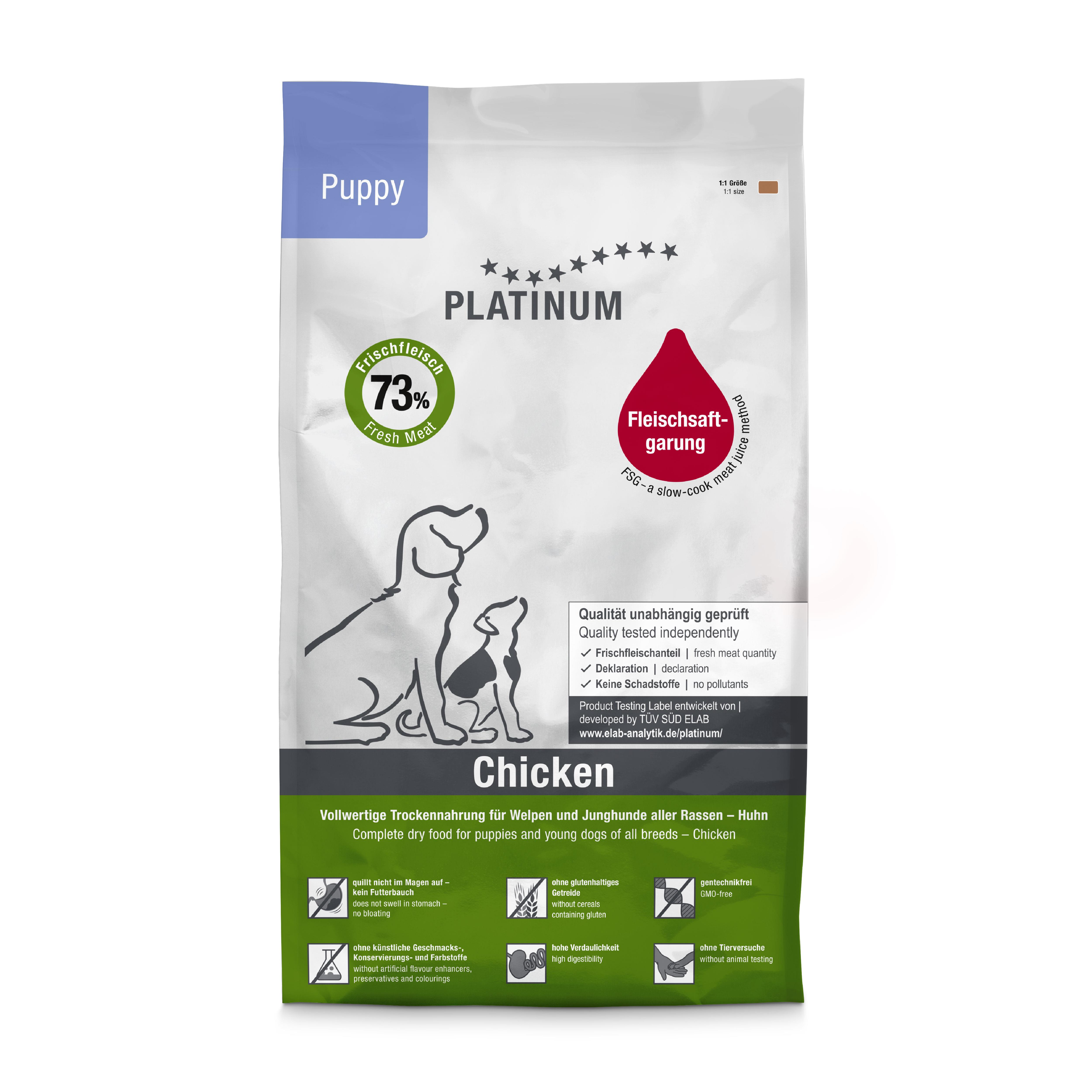 Platinum Yavru Tavuklu Köpek Maması 5kg