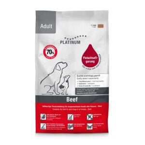 Platinum Sığır Etli Yetişkin Köpek Maması 1,5kg