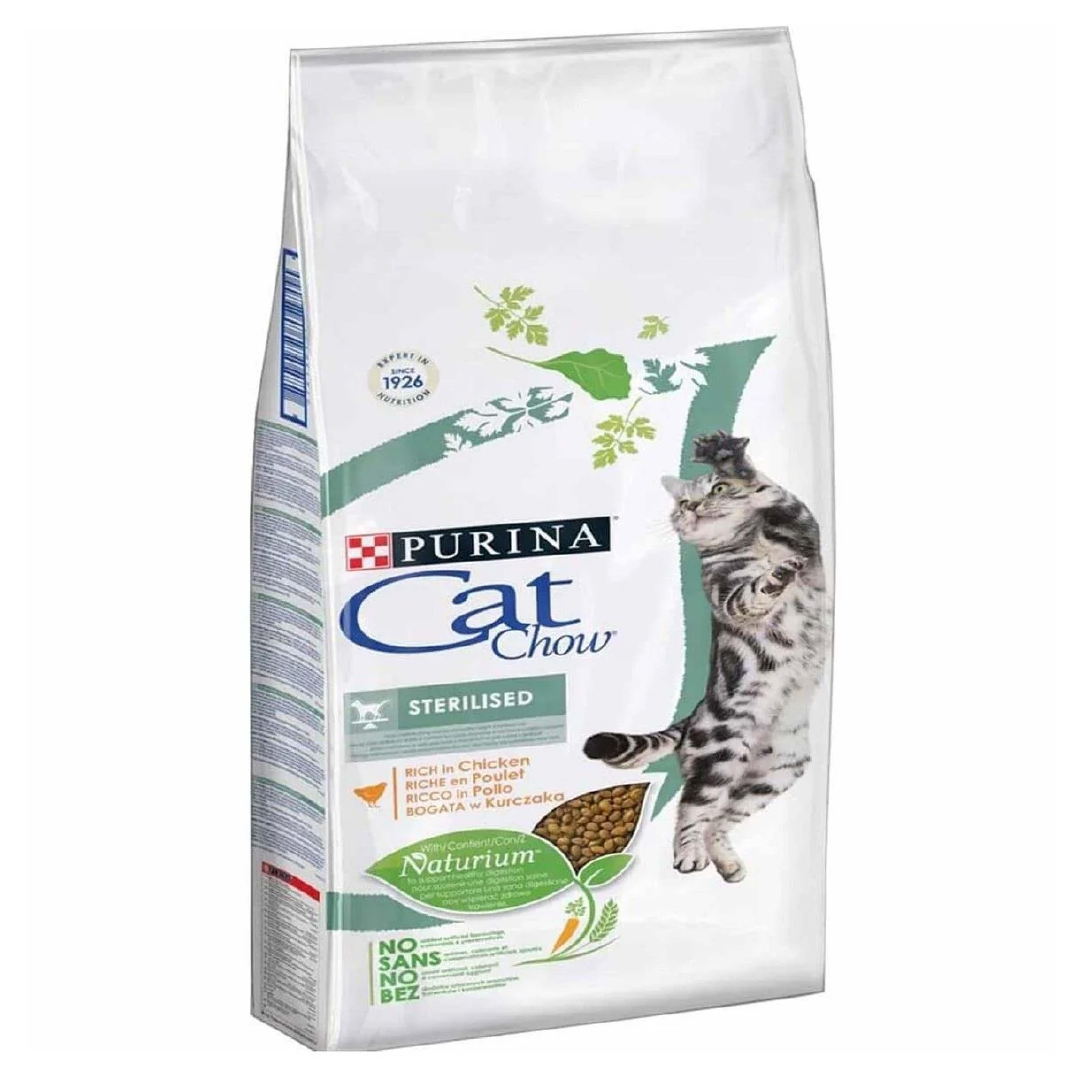 Pro Plan Purina Cat Chow Sterilised Tavuklu Kısırlaştırılmış Yetişkin Kedi Maması 15 kg