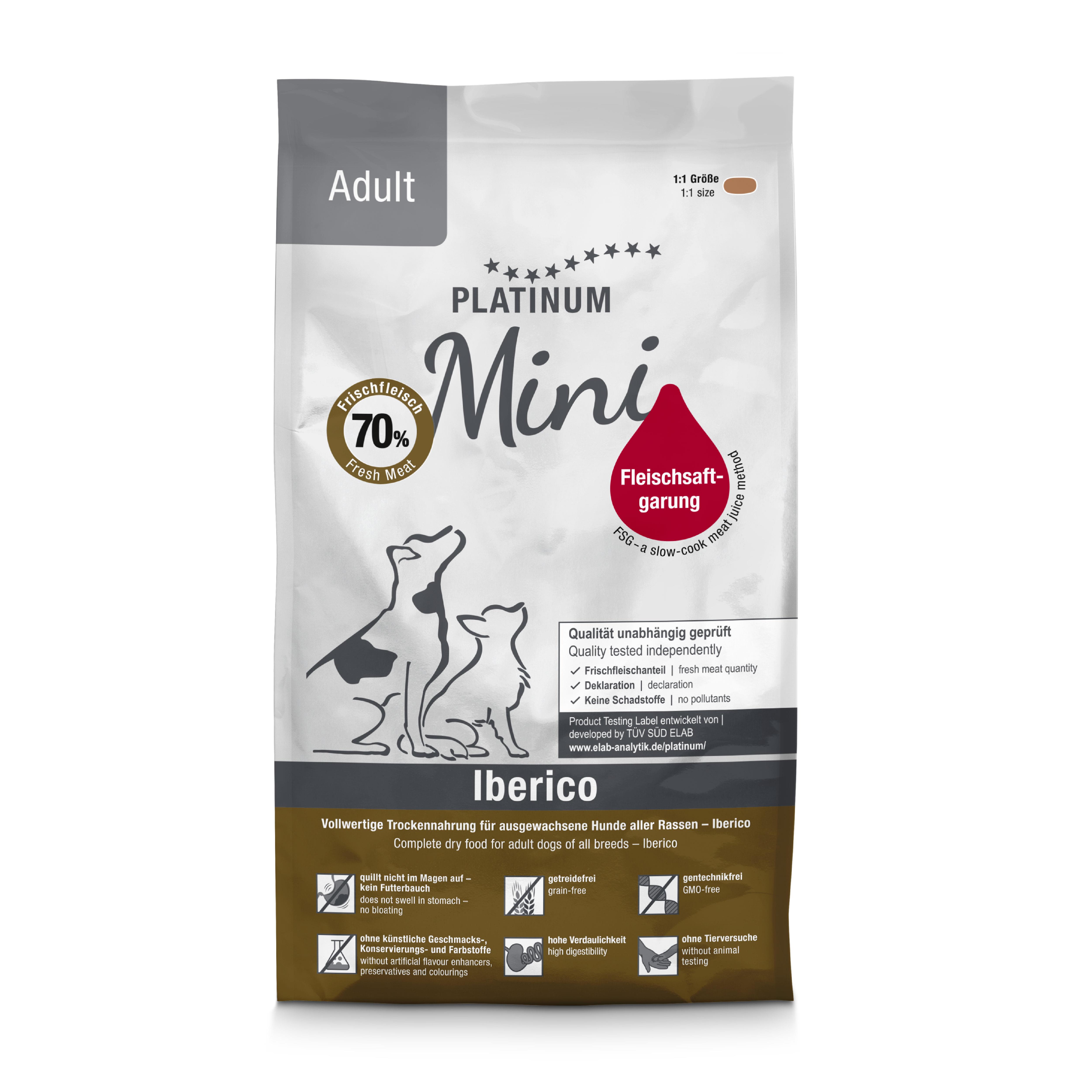 Platinum Mini Iberico Yetişkin Köpek Maması 900gr