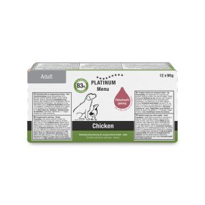 Platinum Tavuklu Yaş Köpek Maması 90gr