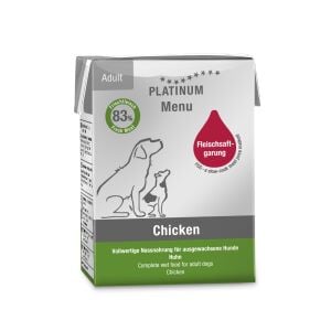 Platinum Tavuklu Yaş Köpek Maması 185gr