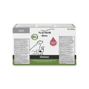 Platinum Tavuklu Yaş Köpek Maması 375gr