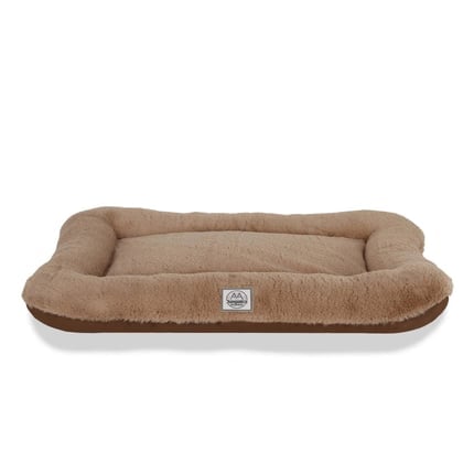 Jungolica Sally Alezli Minder Köpek Yatağı 55 x 75 cm (Kahve-Vizon)