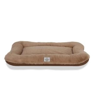 Jungolica Sally Alezli Minder Köpek Yatağı 55 x 75 cm (Kahve-Vizon)
