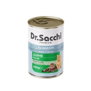 Dr.Sacchi Konserve Kedi Kuzu Etli 400gr