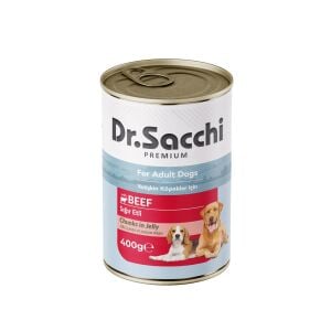 Dr.Sacchi Konserve Köpek Sığır Etli 400gr