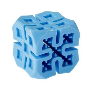 Gimdog Crazy Cube Kauçuk Küp Köpek Ödül Oyuncağı Mavi