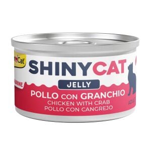 Gimcat Shinycat Jelly (Jöle içinde) Chicken with Crab 70 gr – Yengeçli Tavuk