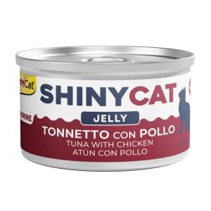 Gimcat Shinycat Jelly (Jöle içinde) Tuna with Chicken 70 gr - Tavuklu Ton Balığı