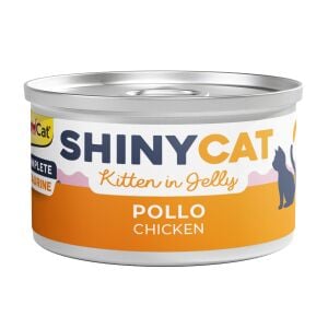 Gimcat Shinycat Jelly (Jöle içinde) Kitten Chicken 70 gr - Tavuk