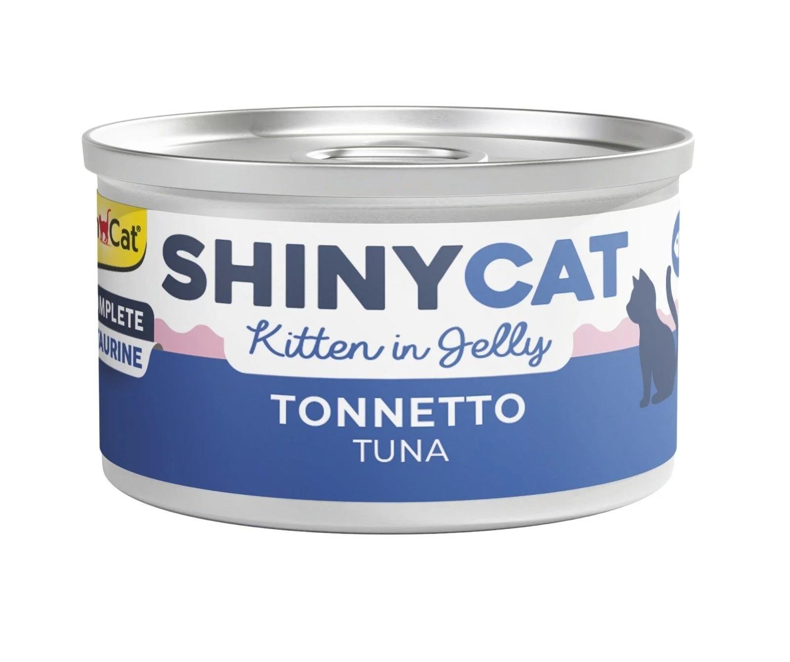 GimCat Shinycat Konserve Kedi Maması -Yavru Tuna Balıklı 70gr