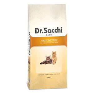Dr.Sacchi Basic Tavuklu Yetişkin Kedi Maması 15 Kg