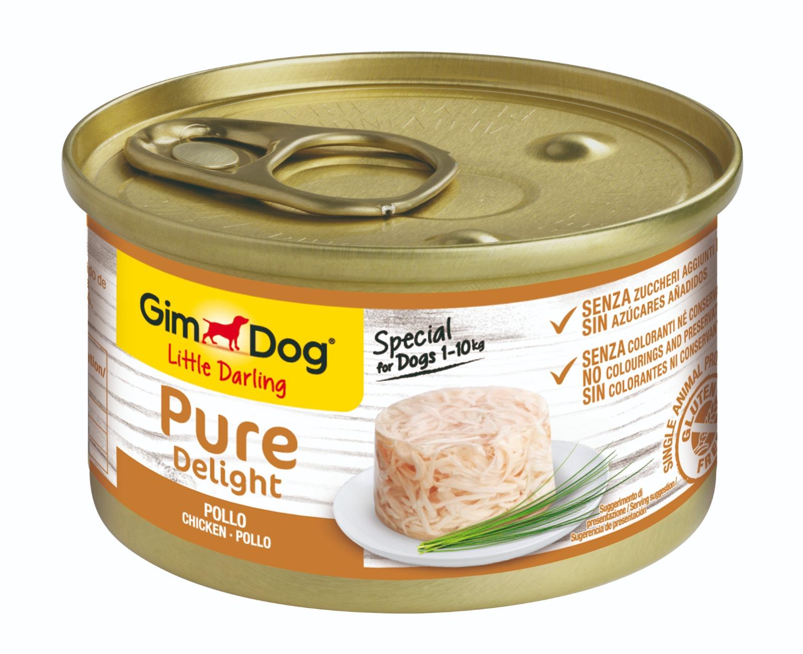 GimDog Konserve Köpek Maması - Tavuklu 150Gr