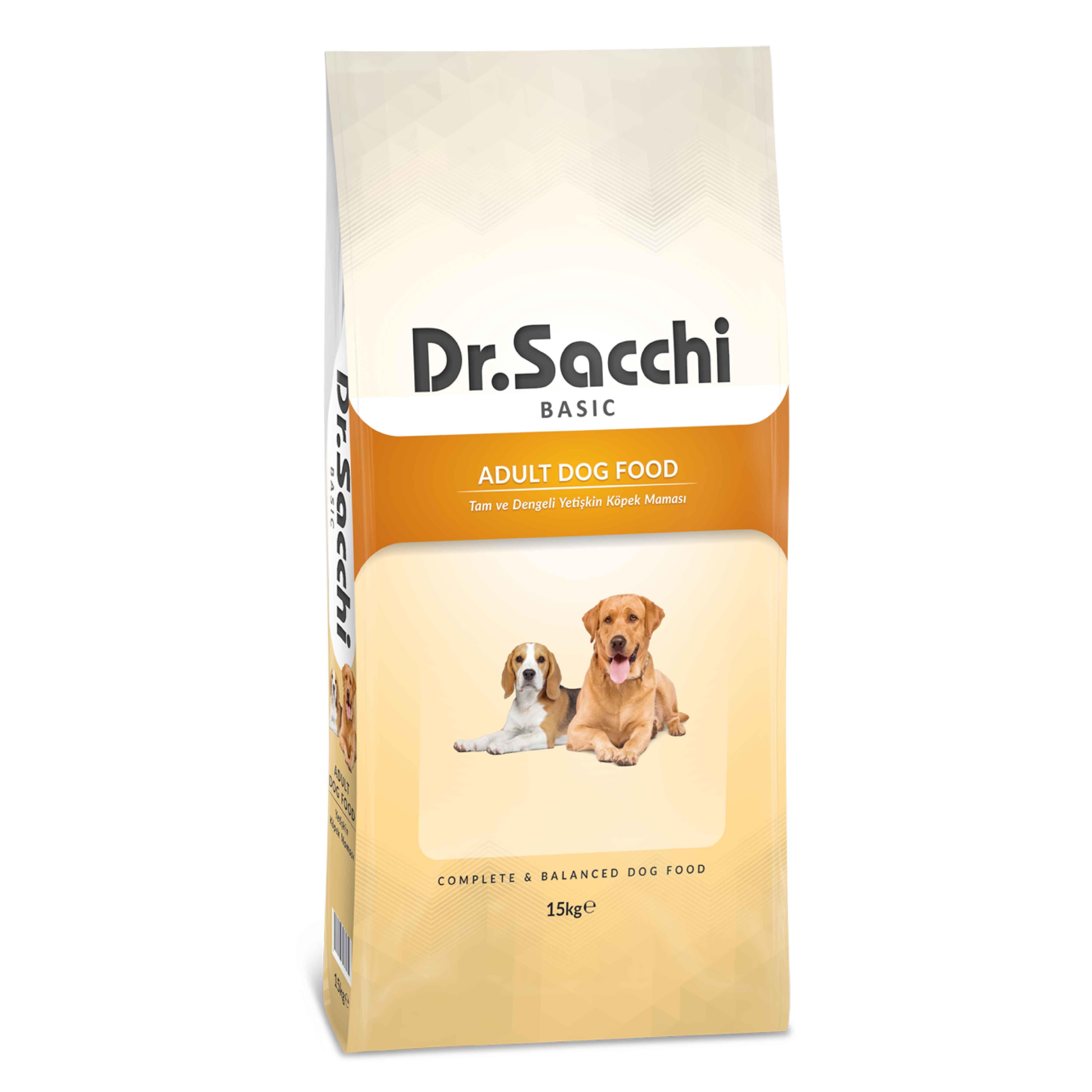 Dr.Sacchi Basic Chicken Yetişkin Köpek Maması 15 kg