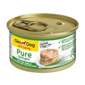 GimDog Konserve Köpek Maması - Tavuklu Kuzulu 85gr