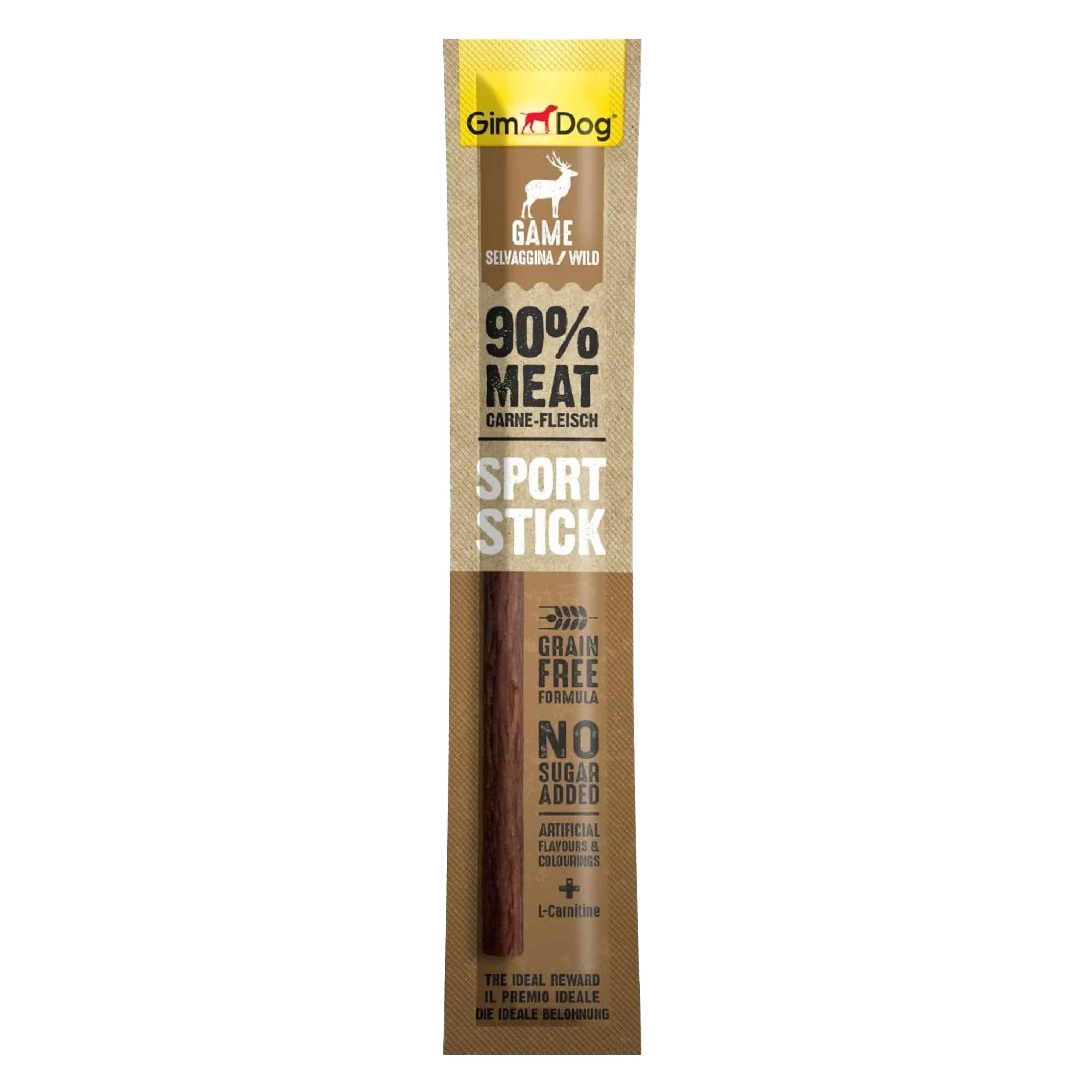 GimDog SportSticks Av Etli Köpek Ödül Çubuğu 12 Gr